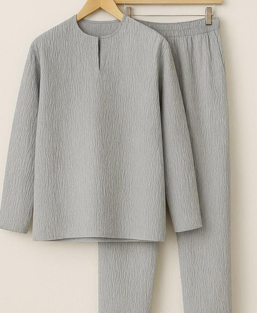 Casual 2 piece men set - Long-sleeved