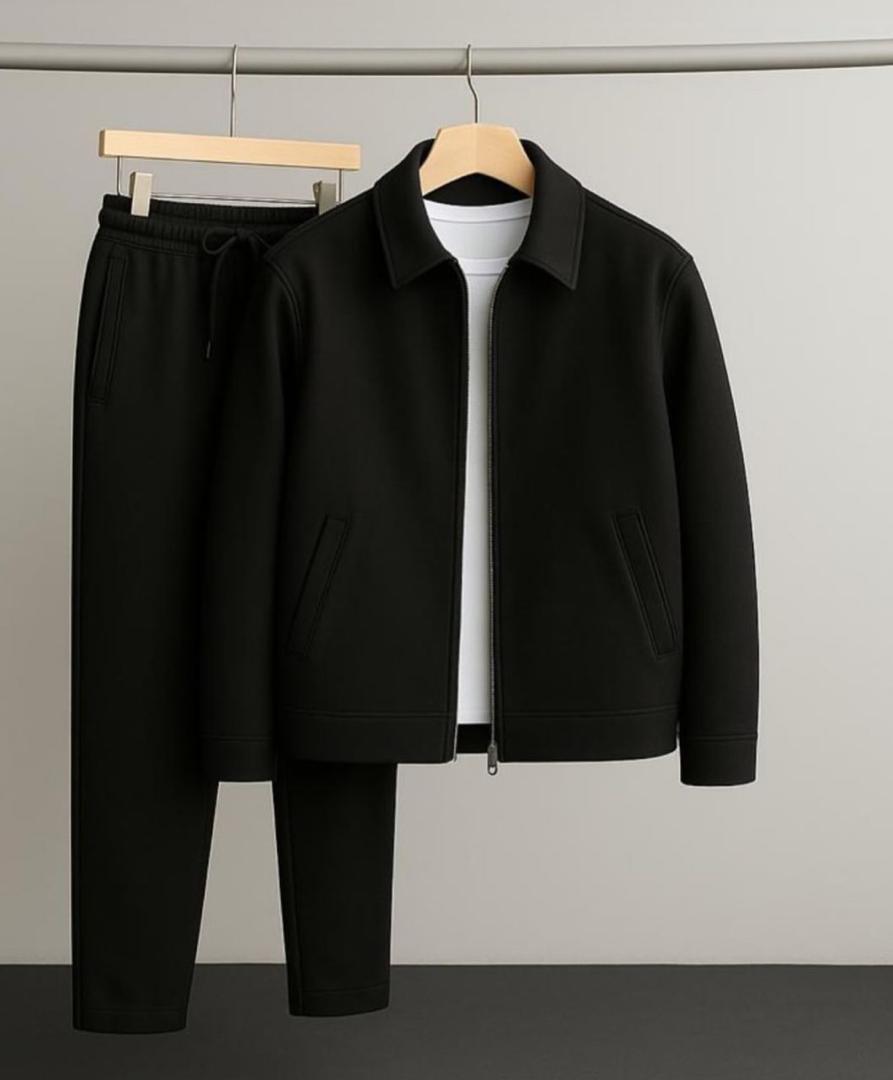 2 Piece Set - Black Jacket